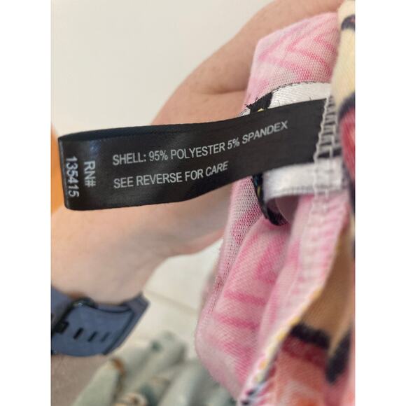 COOGI Vintage Plus Size Rare Zig Zag Maxi Dress Cover Up Chevron 2X Swimwear - Picture 6 of 9